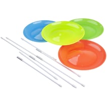 tanga sports® Juggling Plate including Hand Stick