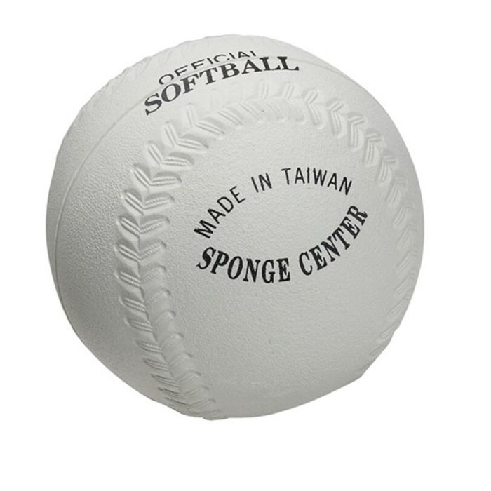 Tanga Sports® Softball, 4, Foam Rubber